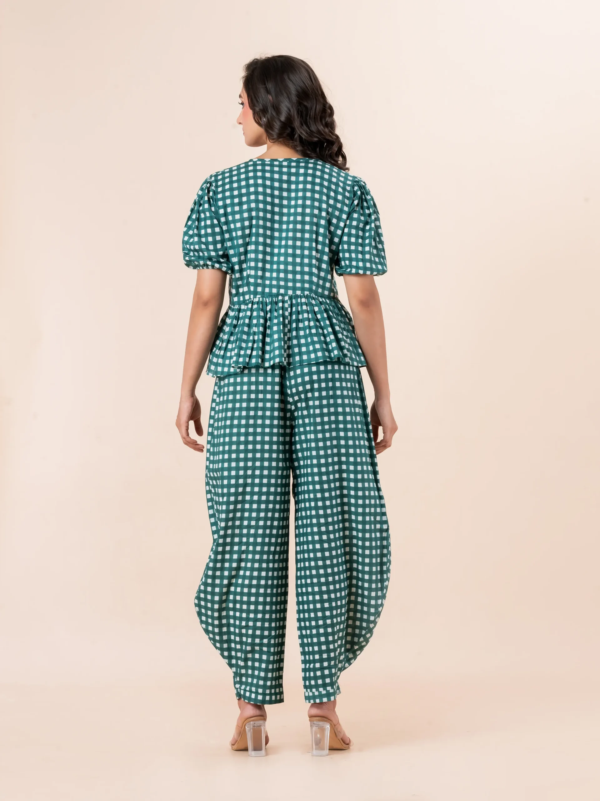 Gingham Coord Set
