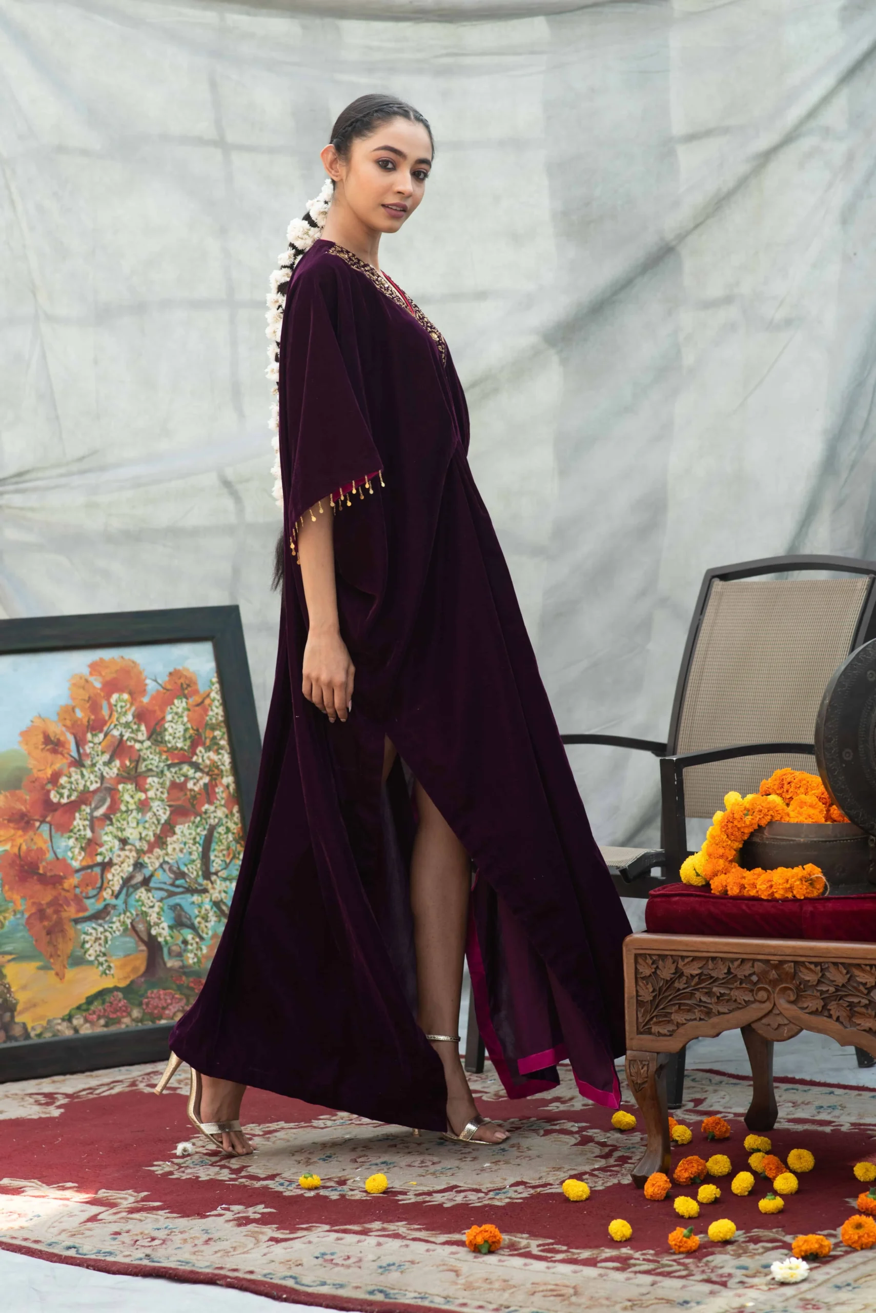 Zoya Velvet Kaftan