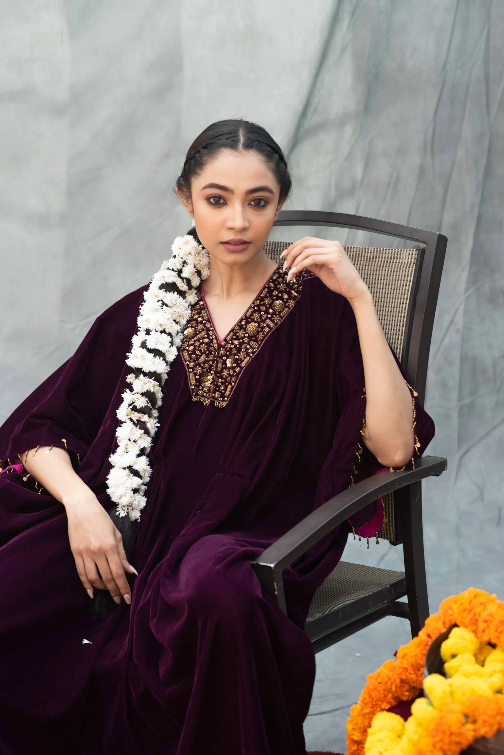 Zoya Velvet Kaftan