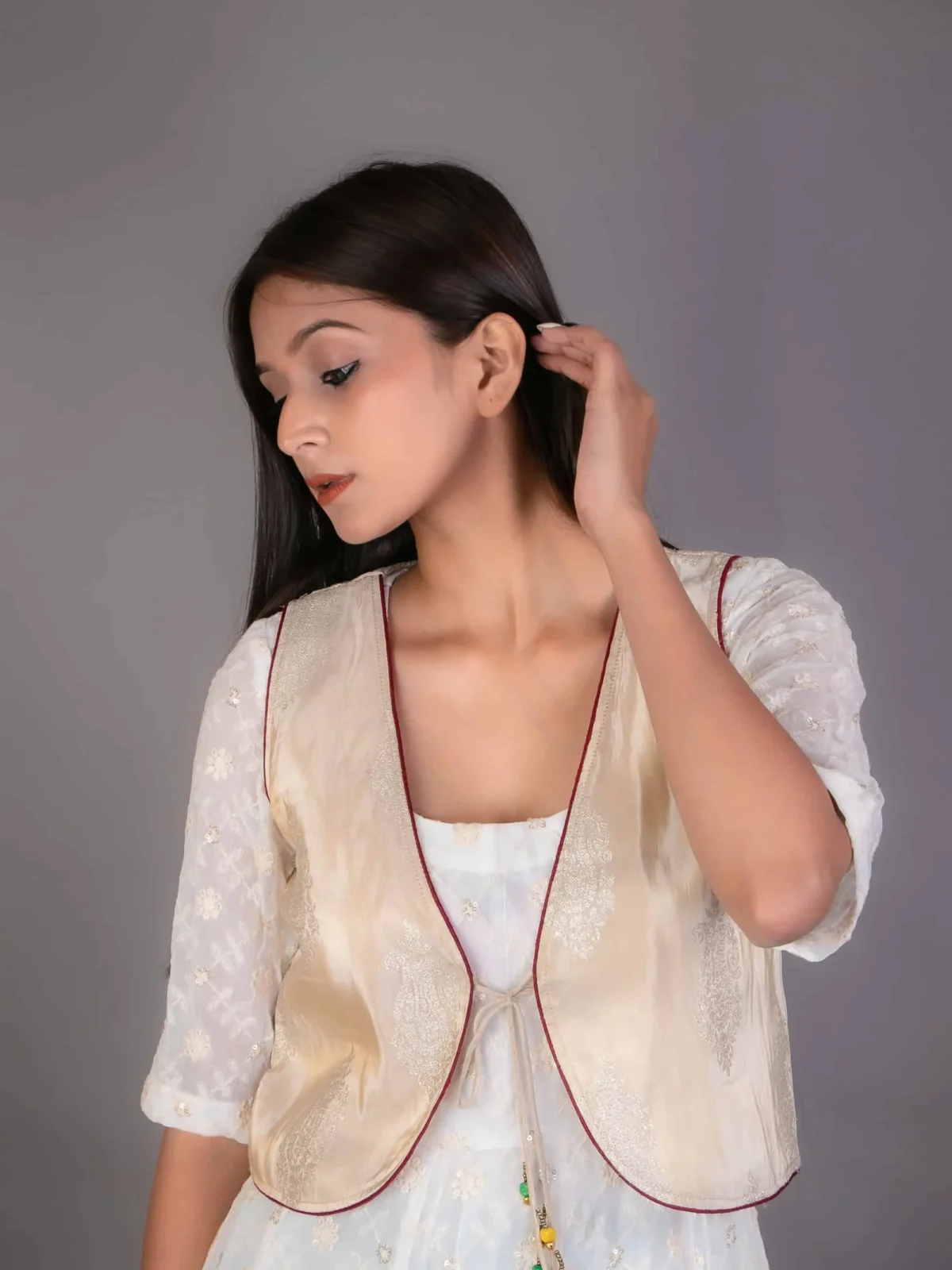 Golden Short Jacket