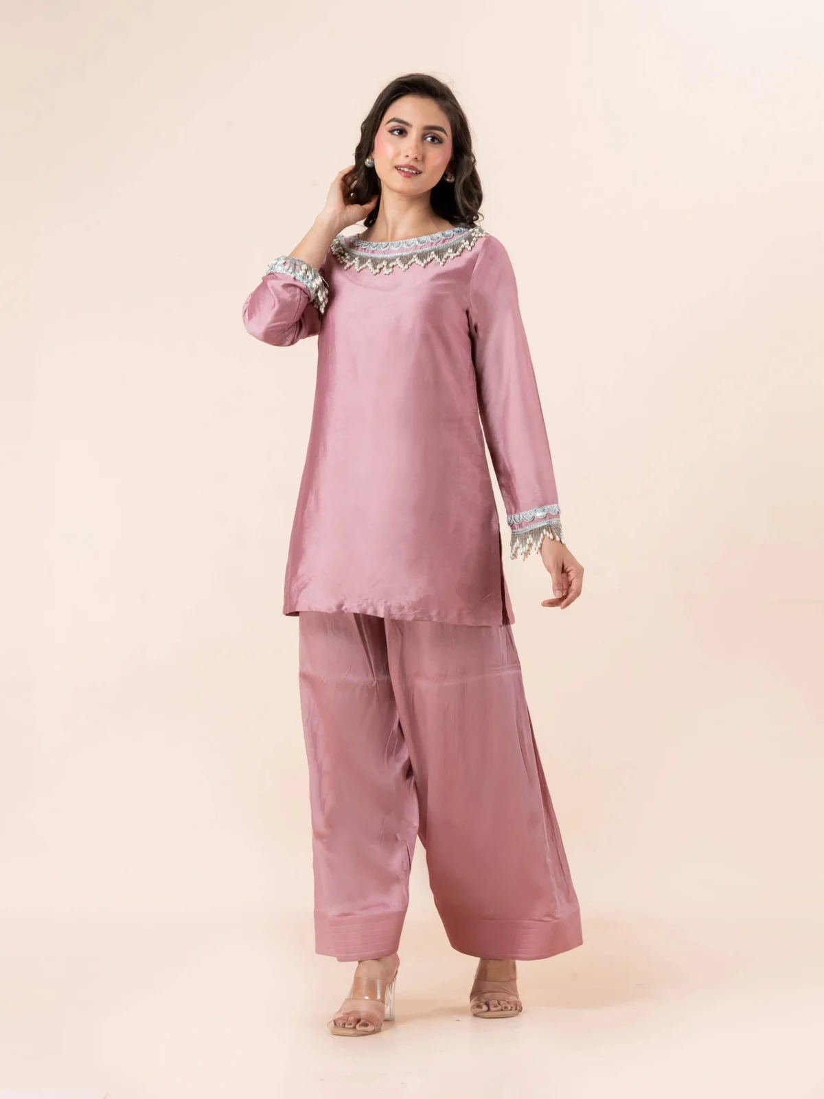 Muave Farshi Salwar Set