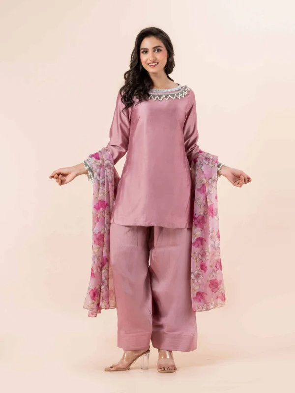 Muave Farshi Salwar Set