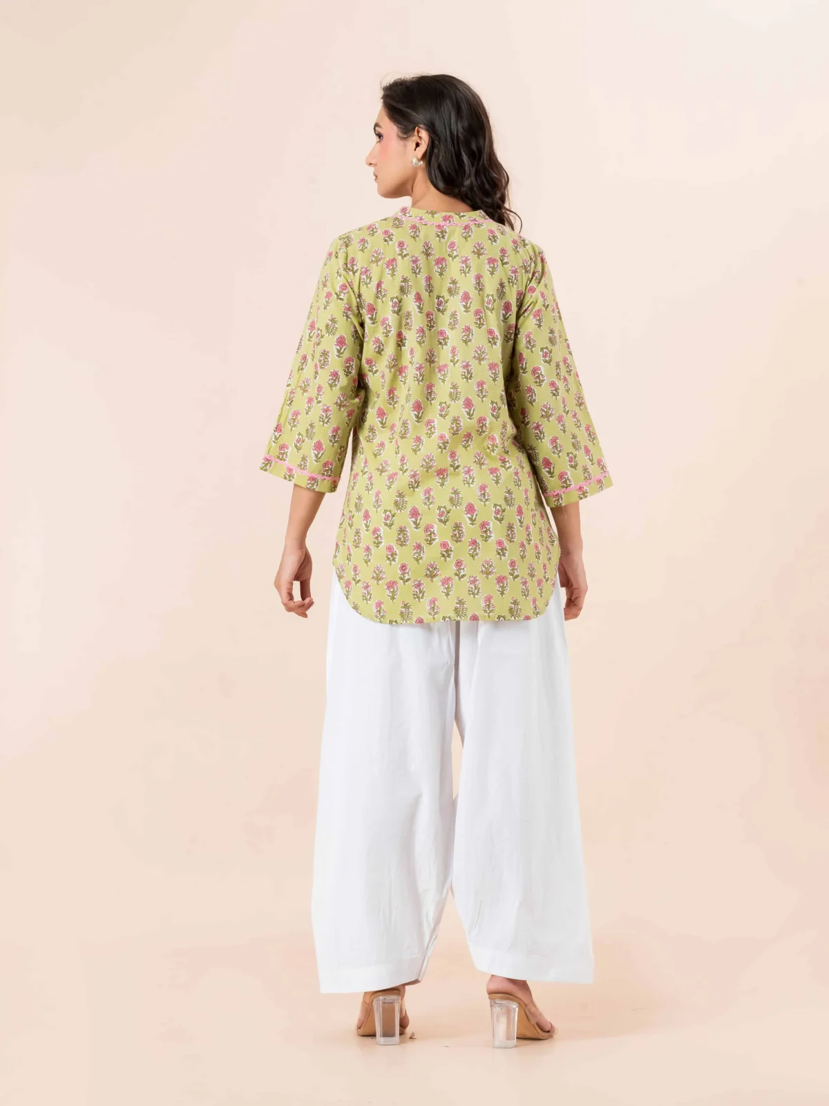 Green Short Kurti