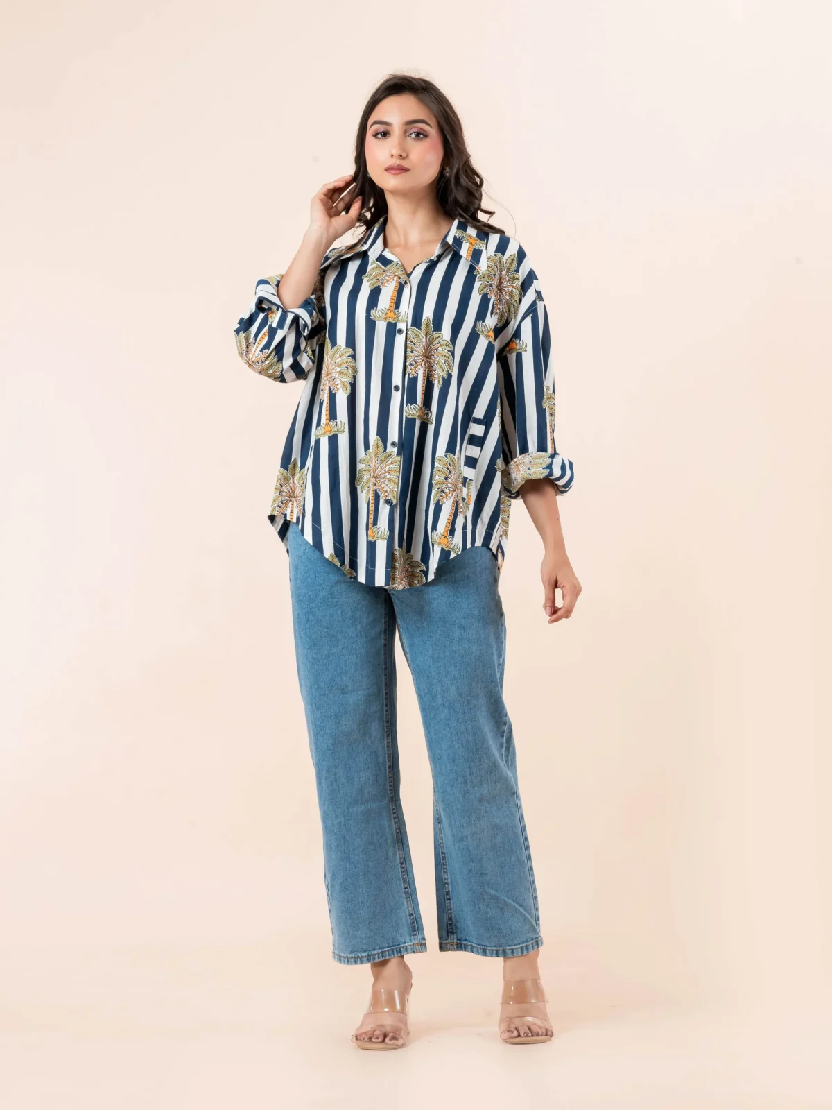 Blue Striped Shirt