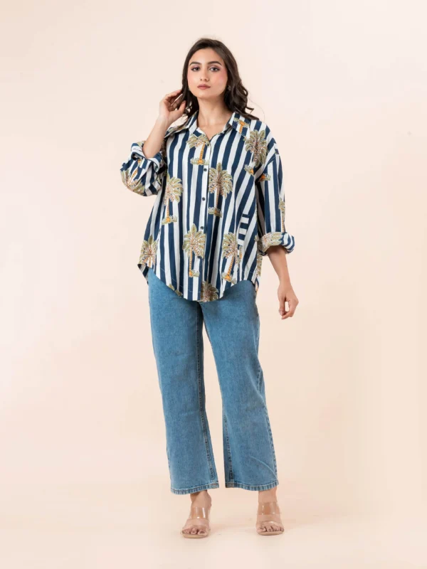 Blue Striped Shirt