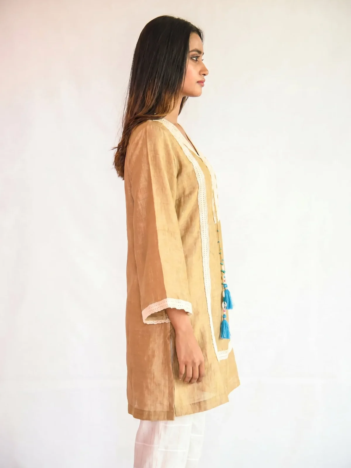 Sand Loose Fit Kurti