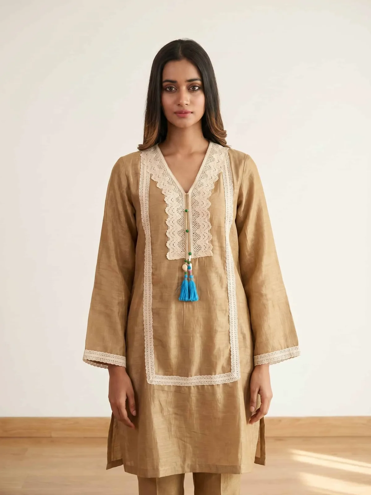 Sand Loose Fit Kurti